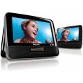 Philips PET7402 7-inch Dual-screen Portable DVD Player (Refurbished)