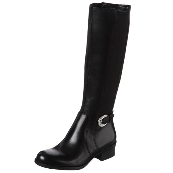 Naturalizer Women&#39;s &#39;Arness&#39; Black Wide Calf Boots - 14253180 - 0 Shopping - Great ...