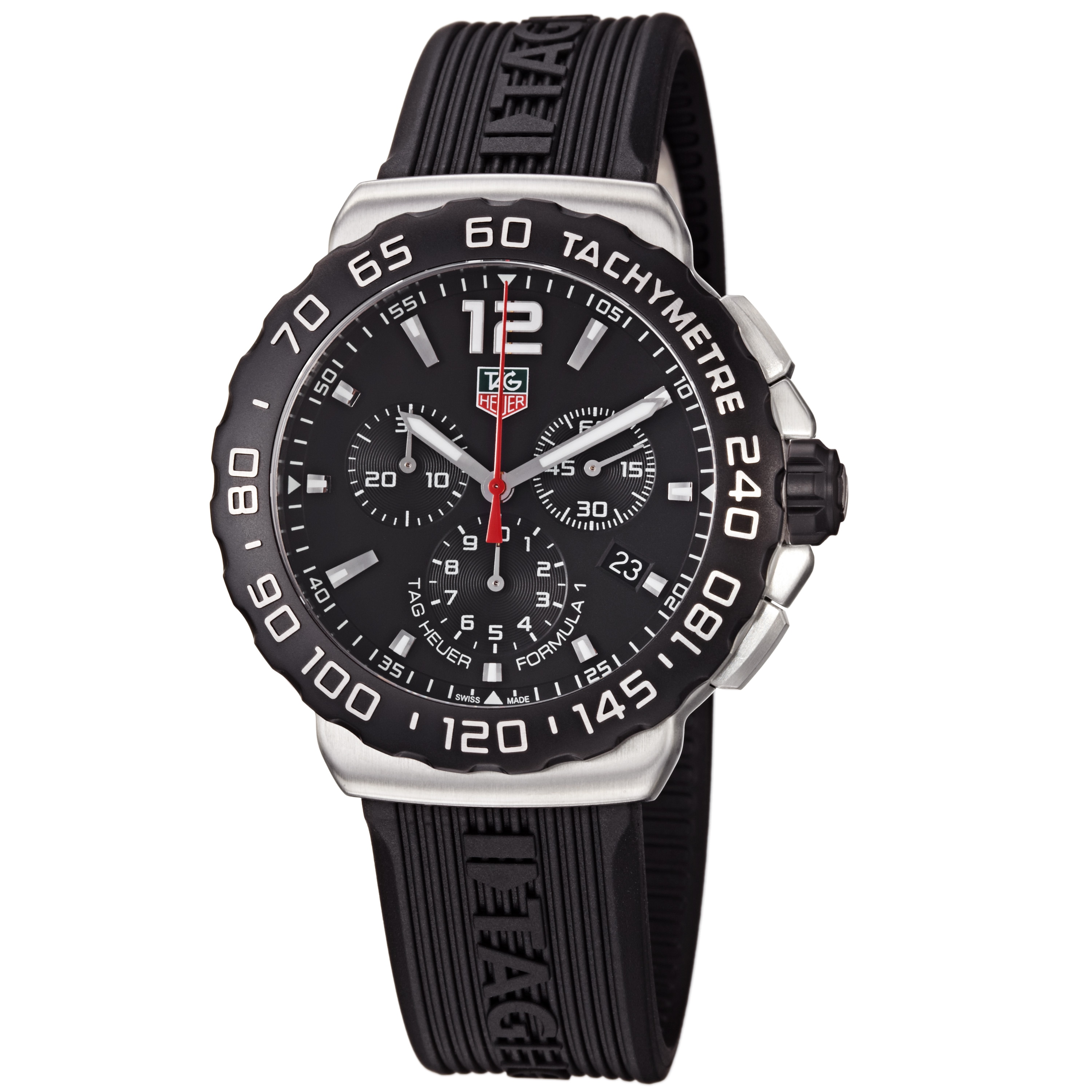 tag heuer f1 rubber strap