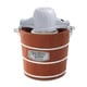West Bend ICI2701 Brown/ Wooden Wood/ Aluminum Ice Cream Maker