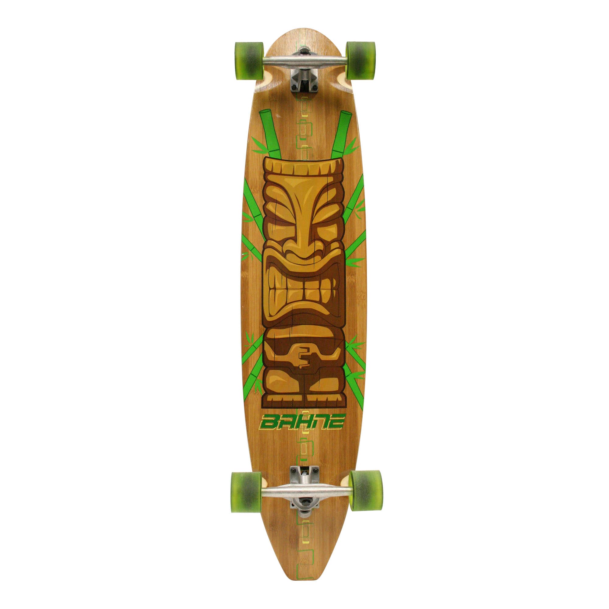 Bahne Bamboo Tiki Classic Longboard Overstock Shopping Great Deals