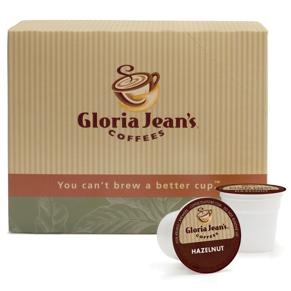 Gloria Jean's Coffees, Hazelnut Coffee, KCup for Keurig Brewers (48