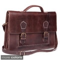 Handmade Leather Briefcase (Morocco)