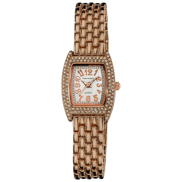 Vernier Women's Rose-Tone Classic Feminine Quartz Watch