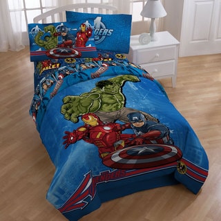 Marvel Comics 'Avengers' 5-piece Bed in a Bag with Sheet Set