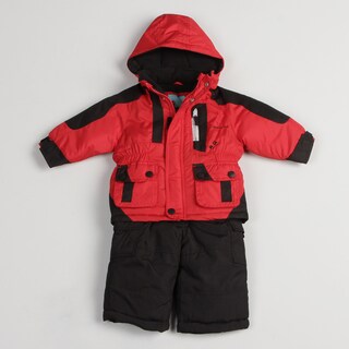 London Fog Infant Boy's Colorblocked Snow Suit