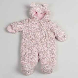 Carters Newborn Girl Leopard Print Pram