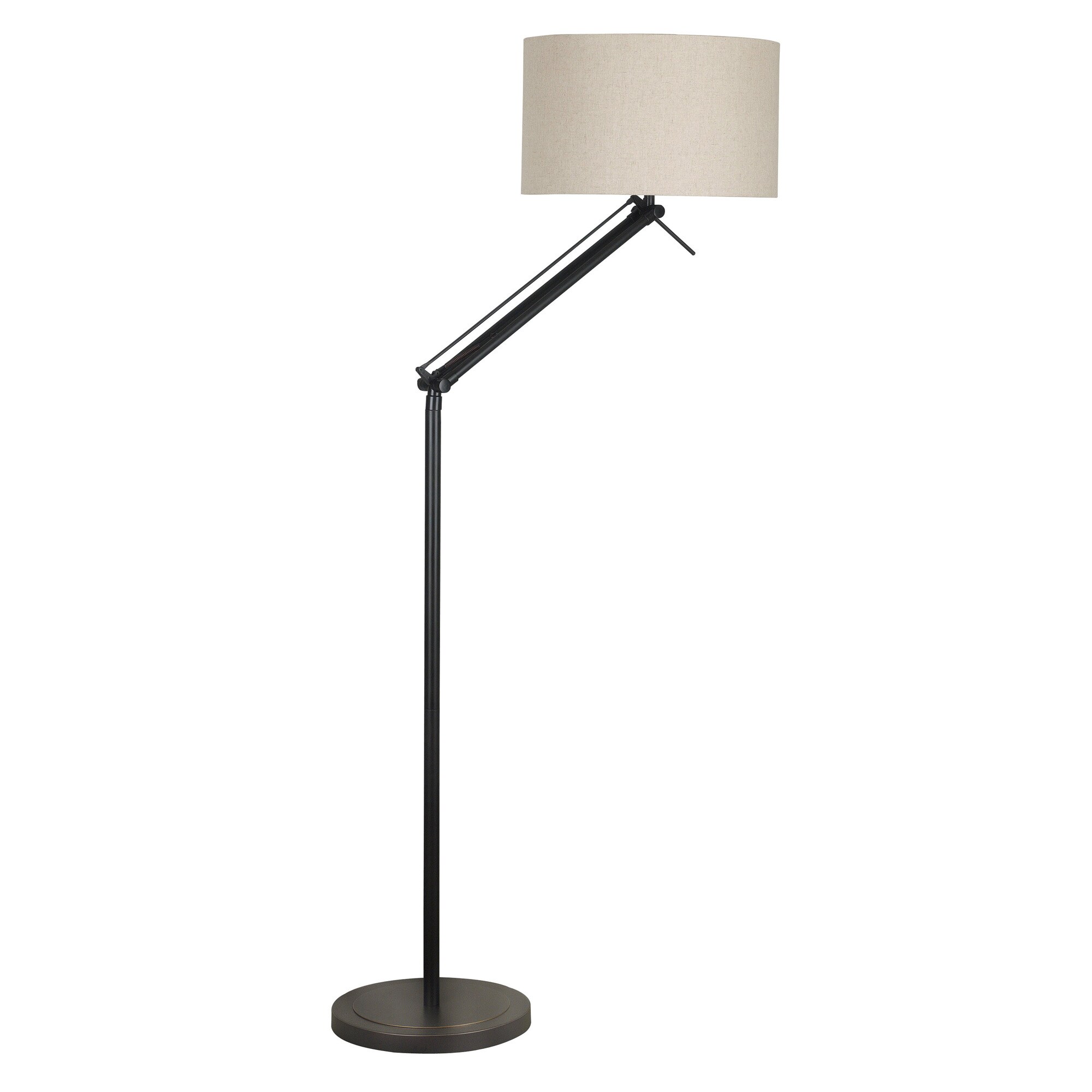 Rawson Oil Rubbed Bronze Adjustable Height Floor Lamp Overstock