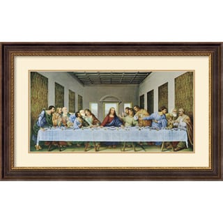 Leonardo da Vinci 'The Last Supper,1497' Framed Art Print