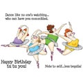 Set of Four Art Impressions 'Girlfriends' Cling Rubber Stamps