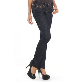 Laguna Beach Women's 'Hermosa Beach' Raw Blue Slim Fit Jeans