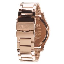 Nixon Men's 'Camden' Rose-goldtone Analog Watch