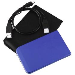 INSTEN Blue 2.5-inch SATA HDD Enclosure
