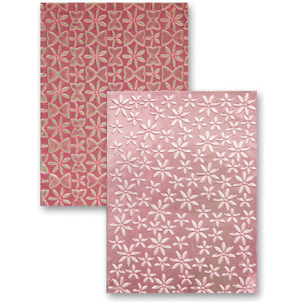 M-Bossabilities Reversible A4 Embossing Folder-Splendid