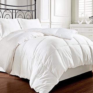 Hotel Grand Egyptian Cotton 400 Thread Count White Goose Down Comforter