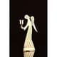 Angel Brass Candle Holder