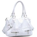 Dasein Faux Leather Belted Shoulder Bag
