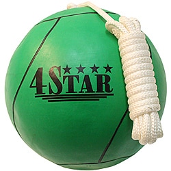 Defender Green Nylon/Rubber Size Seven Tether Ball and Rope Attachment-Image