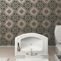 SomerTile 7x7-inch Grava Quatro And Centro Ceramic Floor and Wall Tile