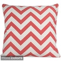 Chevron 20x20-inch Cotton Pillow