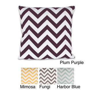Chevron 20x20-inch Cotton Pillow