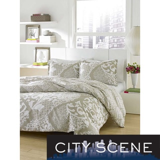 City Scene Medley 3-piece Duvet Cover Set