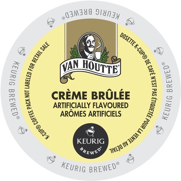 Van Houtte Creme Brulee Coffee K-Cups for Keurig Brewers