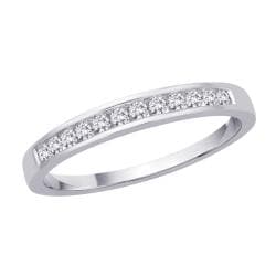 10k white gold wedding rings