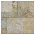 SomerTile 13.5x13.5-inch Eventide Sand Porcelain Floor and Wall Tiles (Set of 11)