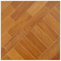 SomerTile Techwood Ash Porcelain Floor and Wall Tiles (Case of 11)