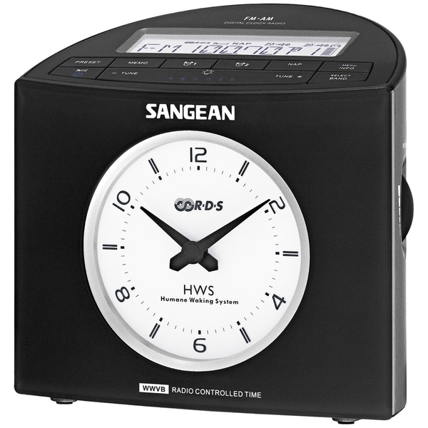 Sangean Desktop Clock Radio - 0.7 W RMS
