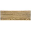 SomerTile Wood Look Sava Oro Porcelain Floor and Wall Tile 6x18-in (Case of 16)