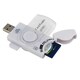 INSTEN Smoke All-in-1 Portable Memory Card Reader
