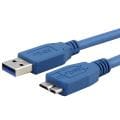 INSTEN 3-foot Blue USB 3.0 M/ M Type A to Micro B Cable