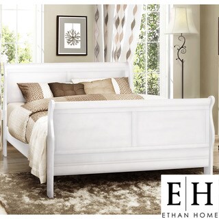 ETHAN HOME Canterbury White Full Size Bed