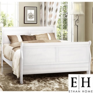 ETHAN HOME Canterbury White Queen Bed