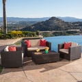 Christopher Knight Home Murano PE Wicker Outdoor 4-piece Sofa Set