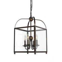 Angelo Antique Copper Lantern Chandelier