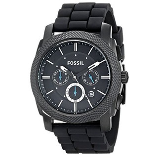 16. Fossil Men’s FS4487 Machine Chronograph Black Stainless Steel Watch 16. Fossil Men’s FS4487 Machine Chronograph Black Stainless Steel Watch