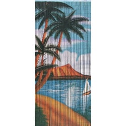 [1] 'Palm Beach Serenity' Beaded Curtain (Vietnam)