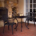 Christopher Knight Home Dunbar Cast Aluminum 3-piece Outdoor Dining Set