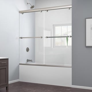 DreamLine Charisma 56-60x58-inch Frameless Bypass Sliding Tub Door
