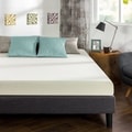 Priage Green Tea/ Charcoal 6-inch Full-size Memory Foam  Mattress