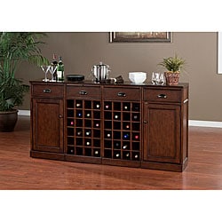 Low Price Canton 4-piece Modular Bar/ Wine Storage Set