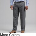 Francesco Bianchi Men's Gabardine Pleated Dress Pants