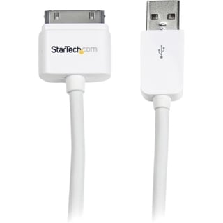 StarTech.com 3m (10 ft) Long Apple? 30-pin Dock Connector to USB Cabl