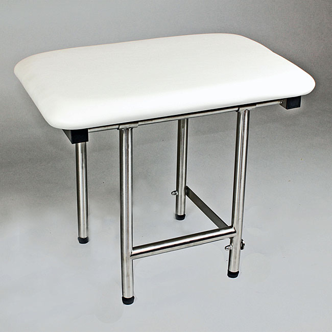 ADA Compliant Folding Shower Seat CSI Bathware 22 x 16 Padded Shower