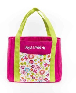 My First Church Bag Jesus Loves Me Medium Book &amp; Bible Cover (General merchandise)