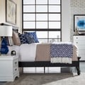 Piston Black Modern Cottage Queen-size Low Profile Bed