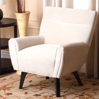 ABBYSON LIVING Malibu Cream Microsuede Armchair